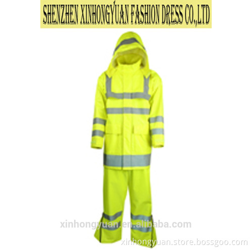 Anti electric arch, flame retardant, reflective, hooded electrician suit, with suitability for rainy light lectrician work